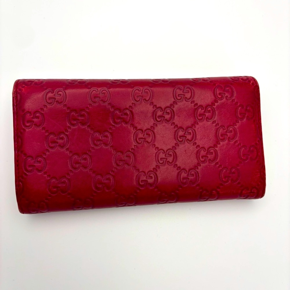 Gucci Red Guccisima Leather Lovely Heart | comes with box - Picture 4 of 8